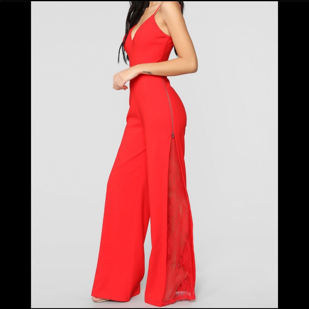 Heart Stealer Lace Jumpsuit